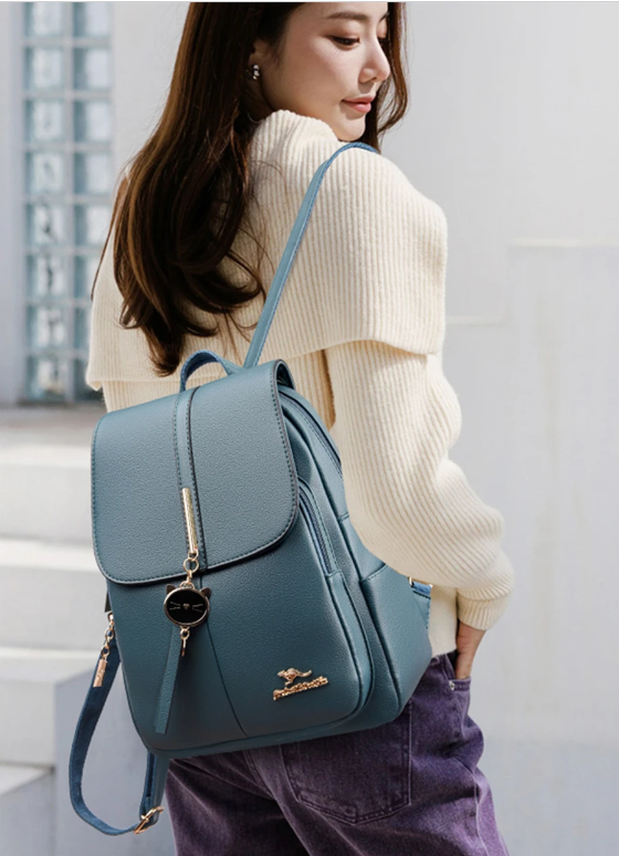 VINTAGE TASSEL New Arrivals Minimalistic Leisure Backpack - Image 3