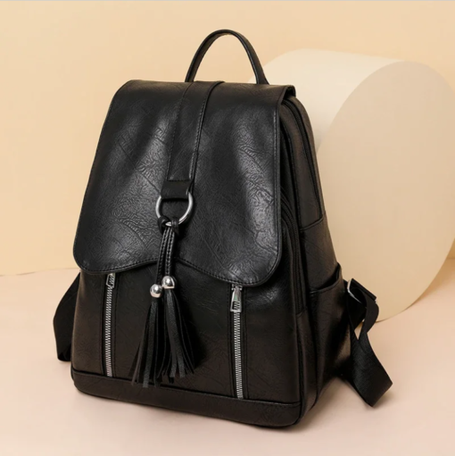 Luxury Designer Solid Color High Quality Leather Premium New Fashion Backpack
