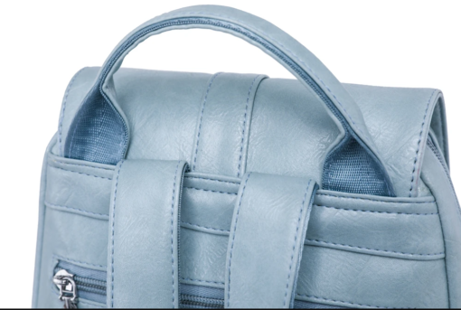 Luxury Designer Solid Color High Quality Leather Premium New Fashion Backpack - Image 9