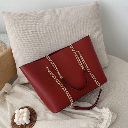 LUXE SATCHEL New Arrivals Premium And Quality Leather Large Capacity Handbag - Image 3