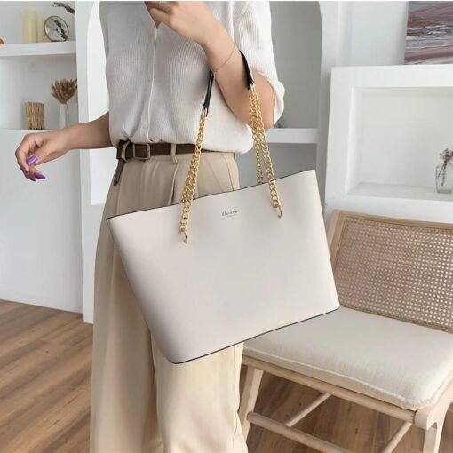 LUXE SATCHEL New Arrivals Premium And Quality Leather Large Capacity Handbag - Image 4