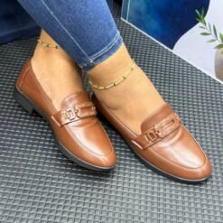Classic Charm Ladies Slip-On Loafers – Stylish, Comfortable & Versatile