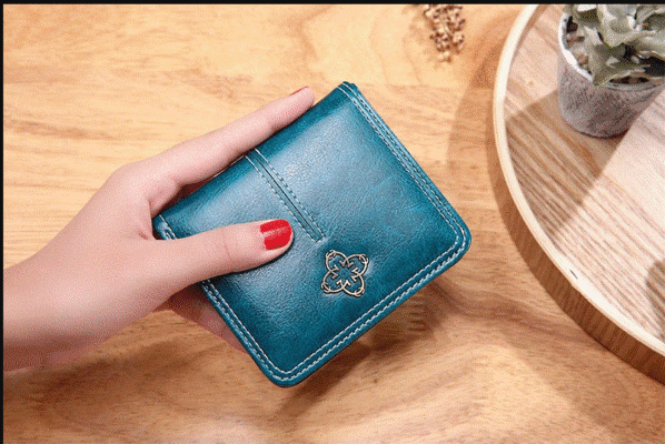 New Minimalistic Premium Damski2 Leather Wallet