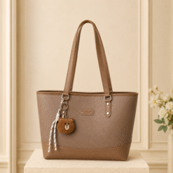 Verona Luxe Tote Bag – Large Capacity Work & Everyday Handbag - Coffee Brown